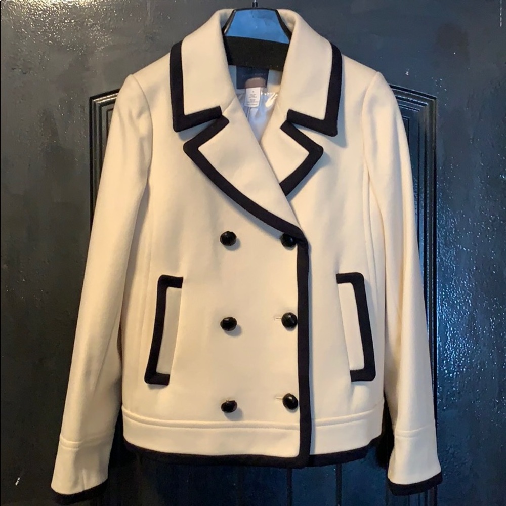 J. Crew Nello Gori Wool Peacoat
